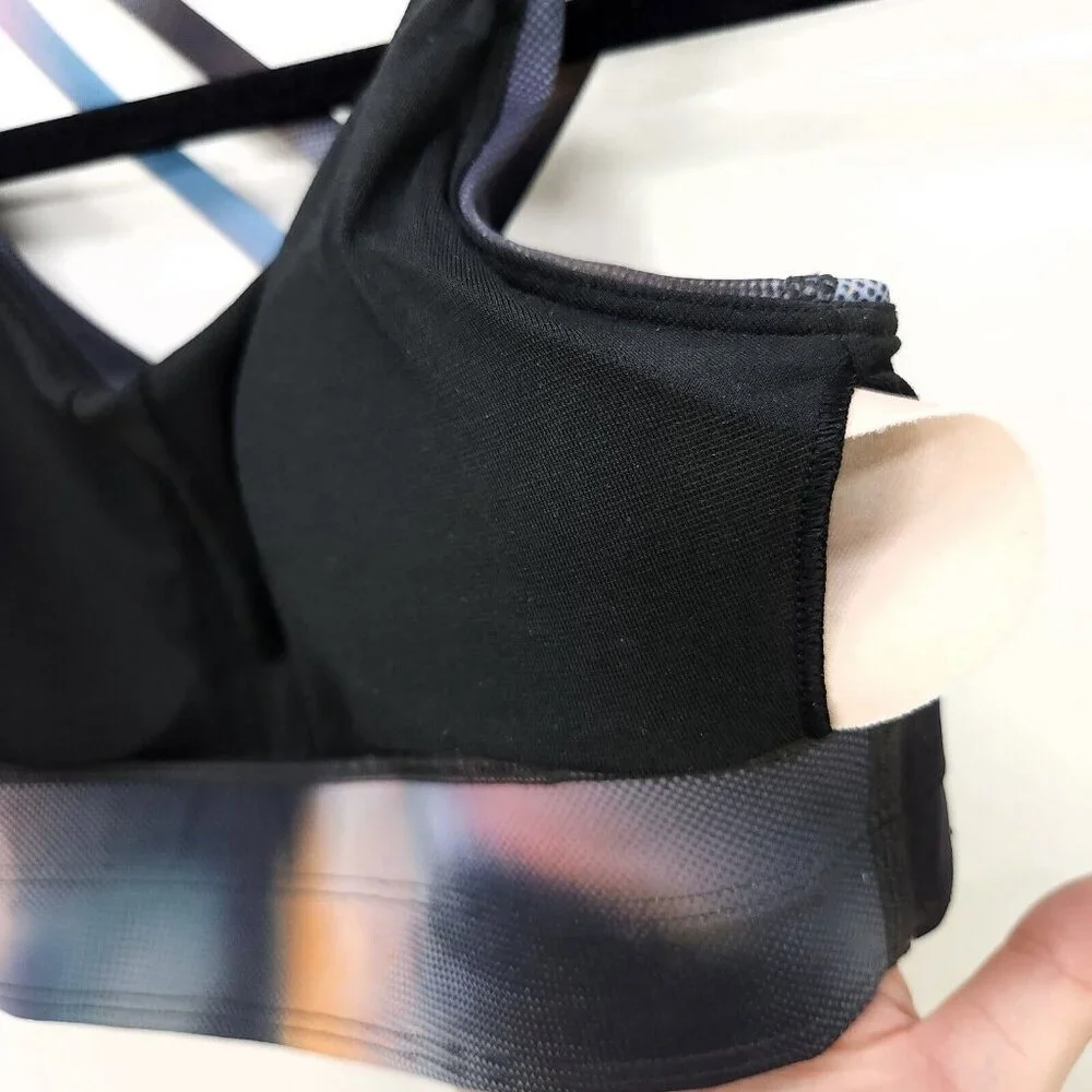 Lululemon Energy Longline Bra Size 4 Strappy Back DMTM Unique Color - Picture 8 of 15